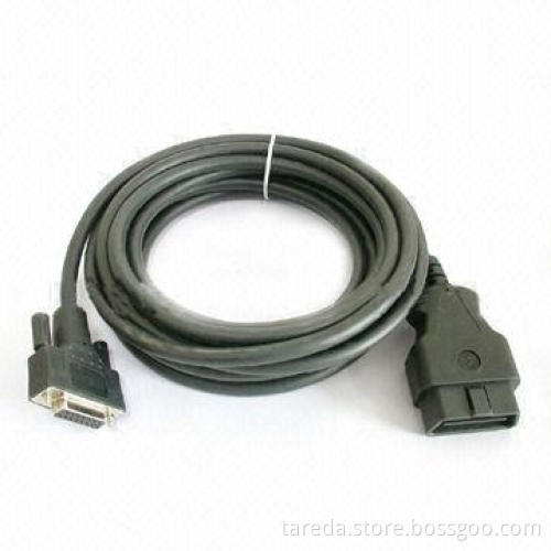 OBD2 Cable, Used for Car Testing, Customized Drawings are Accepted